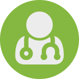Health worker icon